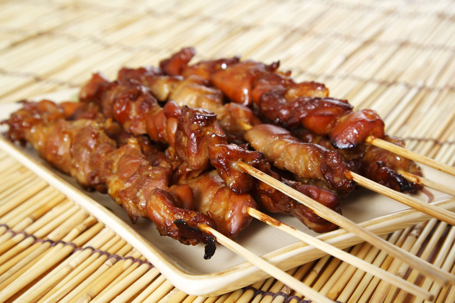 Brochettes de porc